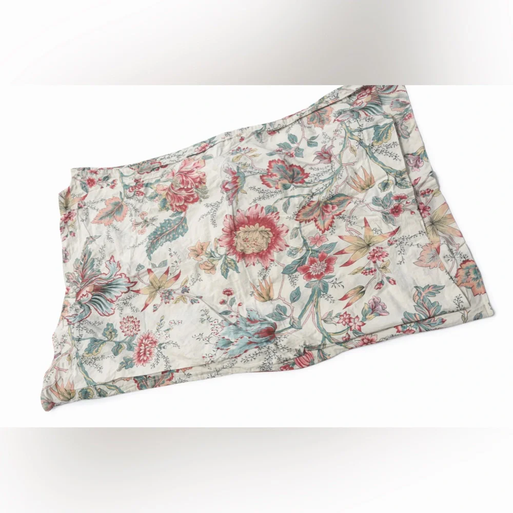 Pottery Barn Floral Pillowcases